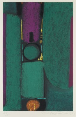 Bild 'KLANGSÄULE AUF GRÜN' (1973)