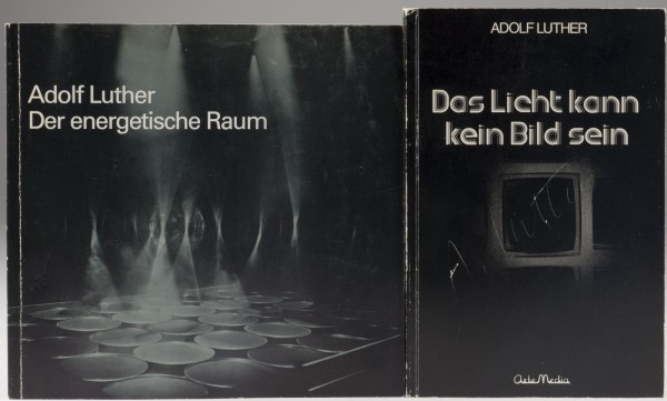 Bild ZWEI BÜCHER 'DER ENERGETISCHE RAUM' (1985) UND 'DAS LICHT KANN KEIN BILD SEIN' (1984)