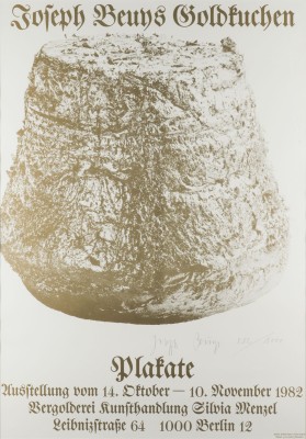 Bild 'JOSEPH BEUYS GOLDKUCHEN' (1982)