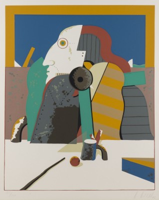 Picture TISCHAUFBAU MIT MASKE (1973)