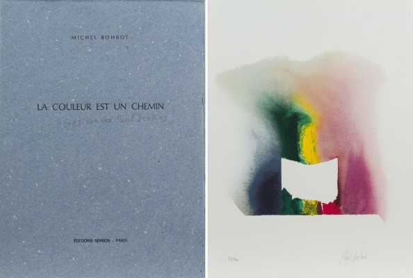 Auktion 149<br>MAPPENWERK 'LA COULEUR EST UN CHEMIN' (1986)