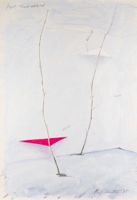 Bild 'PROJECT, TRIANGLE - WHITE/RED' (1985)