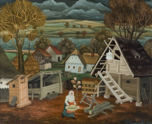Bild 'DORFBAUERNHOF' (1943)