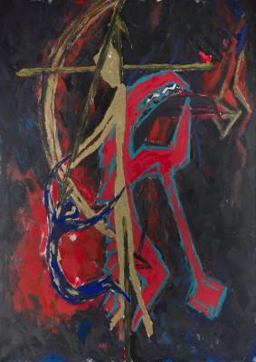 Bild 'FISCH-VOGEL-KREUZ' (1988)