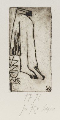 Auktion 149<br>SAMMLERKONVOLUT VON DRUCKGRAFIKEN UND ARBEITEN AUF PAPIER (U.A. ANDREAS DRESS, FRIEDRICH HILMAR)