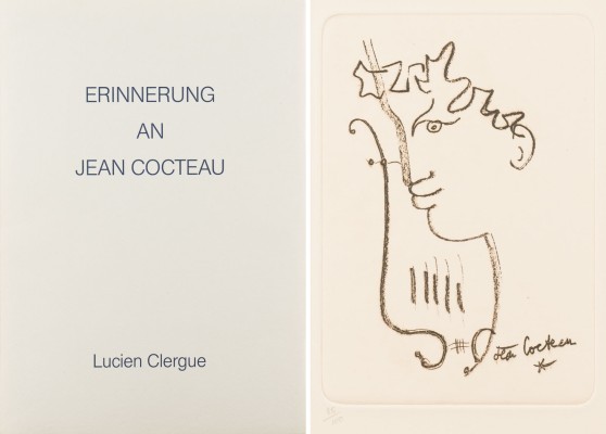Auction 149<br>MAPPENWERK 'ERINNERUNG AN JEAN COCTEAU' (1982)