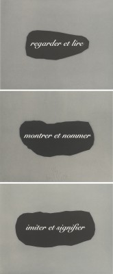Auktion 149<br>'L'ESSENCE DE LA RHÉTORIQUE EST DANS L'ALLÉGORIE IV' (1998)