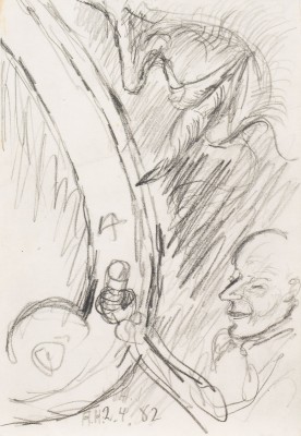 Auction 149<br>KONVOLUT MIT 5 ZEICHNUNGEN (1981-1993)