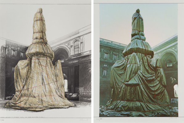Auction 149<br>'WRAPPED MONUMENT TO LEONARDO (PROJECT FOR PIAZZA DELLA SCALA, MILANO)'