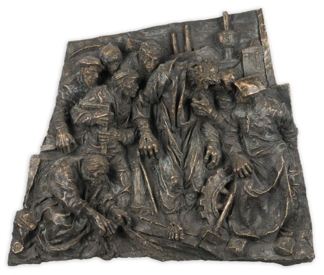 Bild CHRISTUS IN OBERBILK (ECCE HOMO), RELIEF AUS DEM MONUMENT DES HL. JOSEF IN DÜSSELDORF (1990/1991)