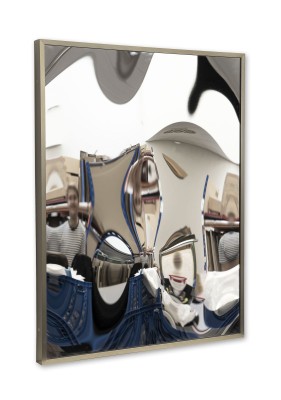 Bild GLAS-SPIEGEL-VERFORMUNG 'W-KX-74-BRONZE' (1982)
