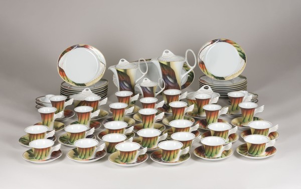 Auktion 149<br>89-TEILIGES KAFFEE- / TEESERVICE 'MYTHOS ICARIA'