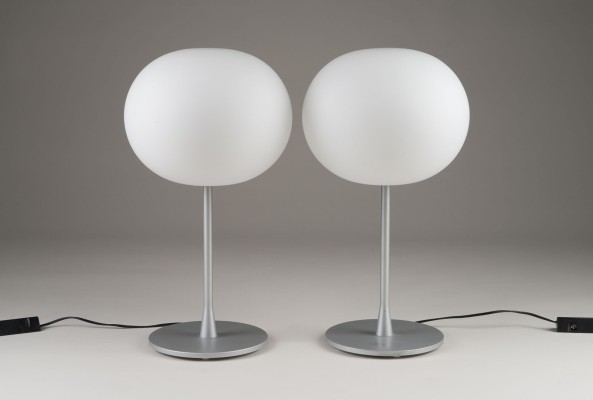 Auction 149<br>PAAR TISCHLEUCHTEN 'GLO-BALL 1'