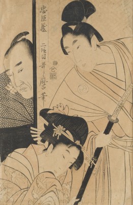 Auktion 148<br>KITAGAWA UTAMARO, ZWEI OBAN TATE-E