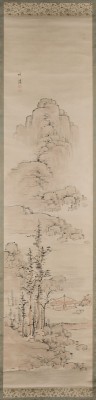 Auktion 148<br>NAKABAYASHI CHIKKEI (MIT SIGNATUR VON), LANDSCHAFTSMALEREI