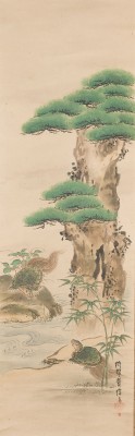Auction 148<br>EIN NEUNTEILIGES KONVOLUT VON MALEREIEN DER KANO-SCHULE