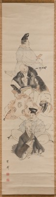 Auction 148<br>TANKE GESSEN (1741-1809), EINE FIGURATIVE MALEREI