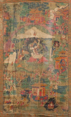 Bild EIN THANGKA MIT DER DARSTELLUNG VON ORGYEN-DORJE-CHANG
