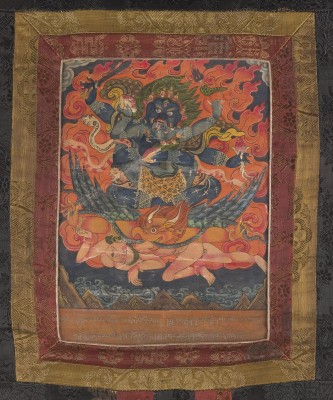 Auktion 148<br>EIN THANGKA DES MAHOTTARA HERUKA (CHEMCHOG)