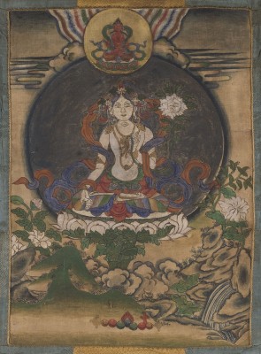 Auction 148<br>EIN THANGKA DER WEISSEN TARA