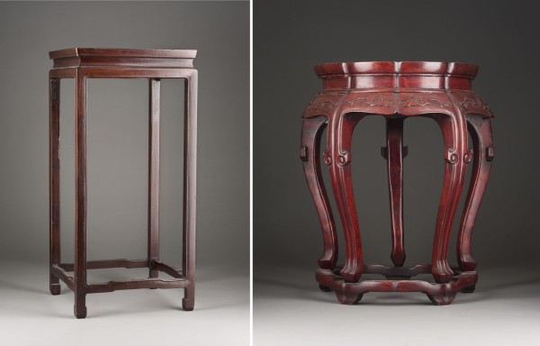 Auction 148<br>ZWEI HOLZSTÄNDER
