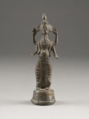 Picture EINE BRONZEFIGUR VON GANESHA