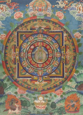 Picture EIN MANDALA-THANGKA