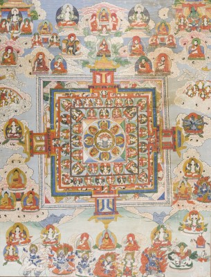 Picture EIN MANDALA-THANGKA