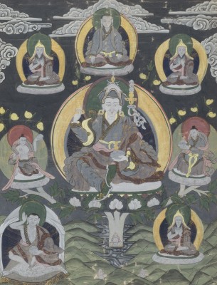 Picture EIN THANGKA MIT DER DARSTELLUNG VON PADMASAMBHAVA