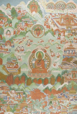 Picture EIN THANGKA MIT DER DARSTELLUNG VON TSONGKHAPA