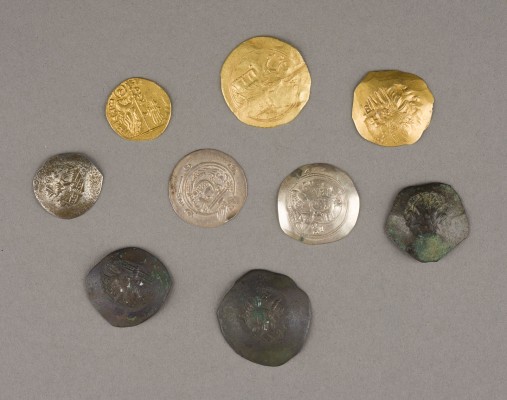 Picture SAMMLUNG NEUN ANTIKER (GOLD)-MÜNZEN