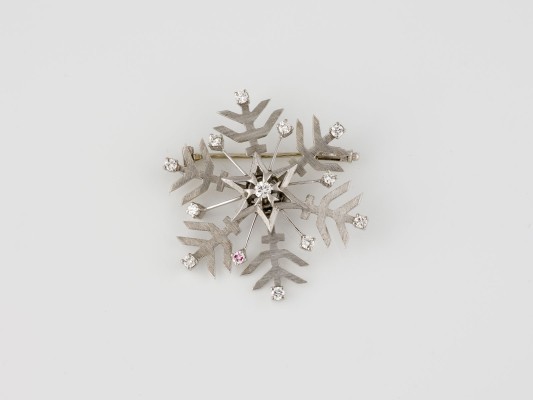 Picture SCHNEEFLOCKEN BROSCHE