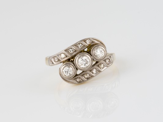 Picture ART-DECO BRILLANT RING