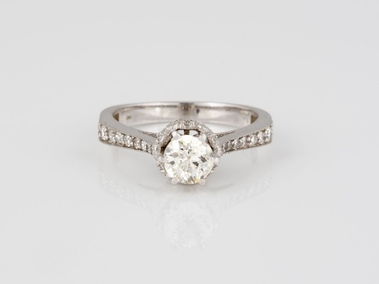 Picture DIAMANT SOLITAER RING
