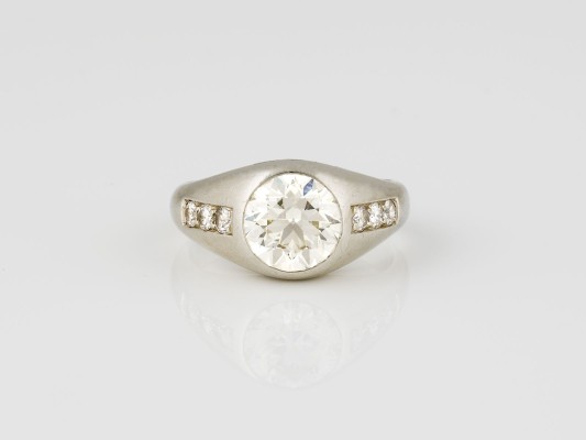 Auktion 148<br>ALTSCHLIFF DIAMANT RING