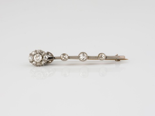 Bild FLORALE ART-DECO BROSCHE