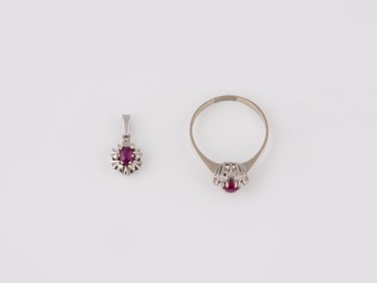 Picture SET AUS RING UND ANHÄNGER
