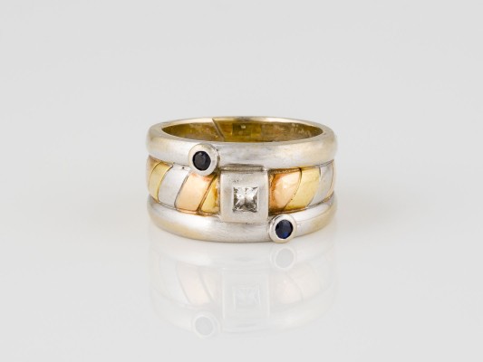 Picture DIAMANT SAPHIR RING