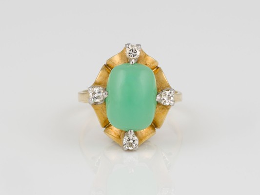 Picture CHRYSOPRAS RING