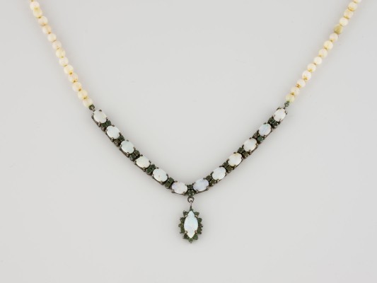 Bild OPAL-SMARAGD COLLIER