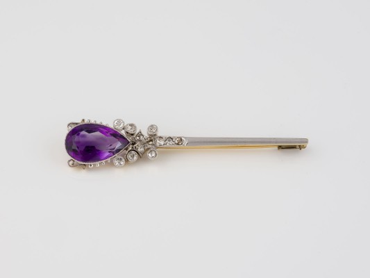 Picture AMETHYST BROSCHE