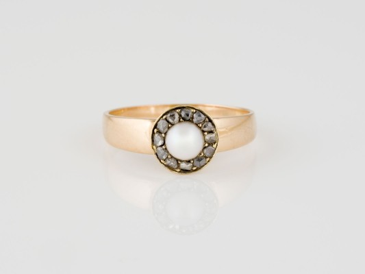 Bild DIAMANT PERLEN RING