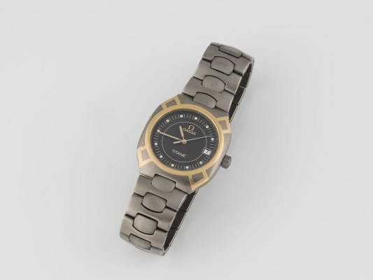 Bild ARMBANDUHR 'OMEGA TITANE QUARTZ'