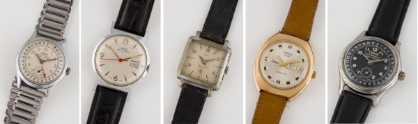 Auction 148<br>KONVOLUT AUS FÜNF ARMBANDUHREN 'ORIS'
