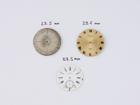 Auction 148<br>3 ZIFFERBLÄTTER UND VINTAGE SCHATULLE VON 'PATEK PHILIPPE'