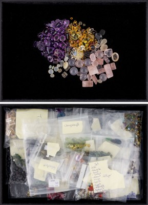 Auction 148<br>KONVOLUT TRANSPARENTER EDELSTEINE