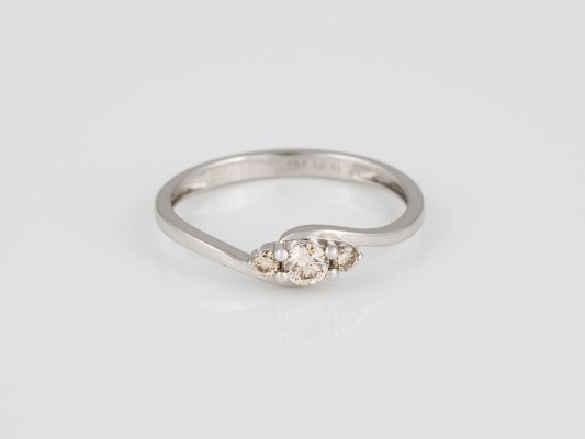 Picture ZARTER DAMEN PLATINRING