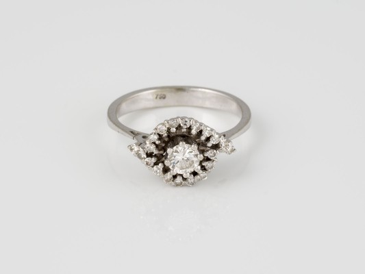 Picture MARQUIS DIAMANT RING
