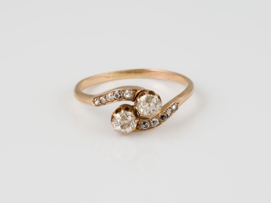 Picture ALTSCHLIFF DIAMANTEN RING