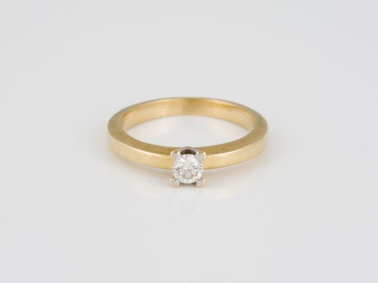 Picture KLASSISCHER SOLITÄR BRILLANT RING
